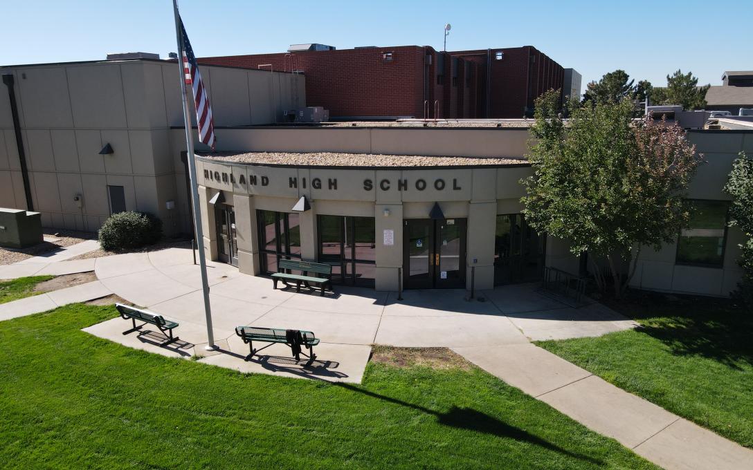 Highland High School building