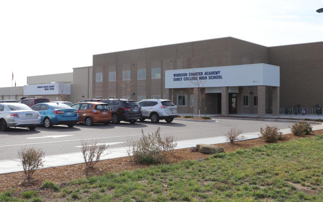 Windsor Charter Academy main entrance